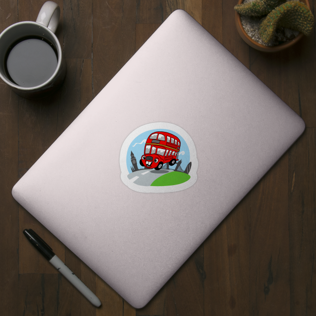 Funny London bus by MasterChefFR